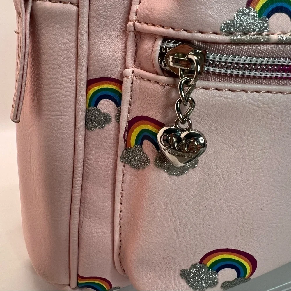 Miss Gwen's OMG Accessories Rainbow Backpack  Pink